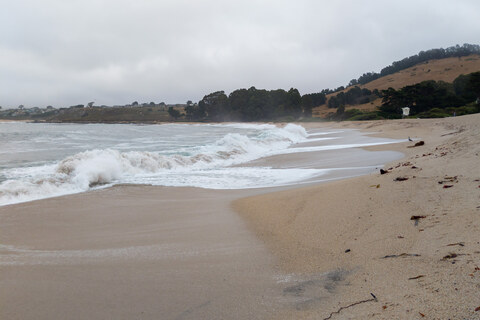 Monastery Beach on a bad day