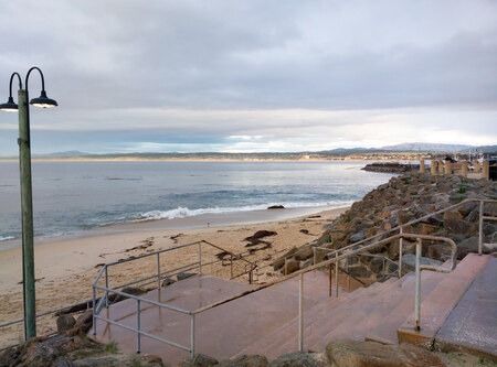 Stairs at San Carlos Beach